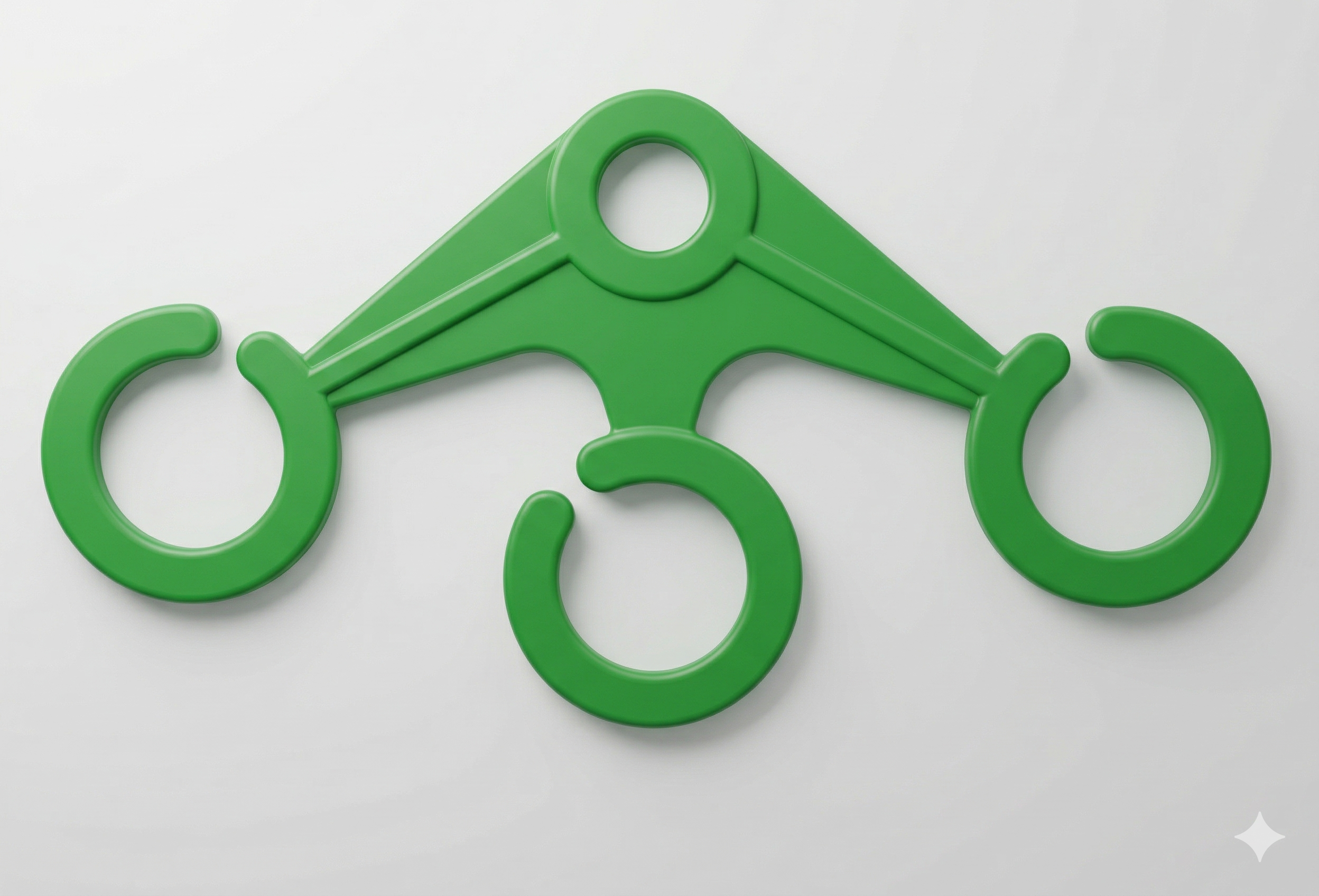 Papa's Plant Holder — galvanized steel stake with eco-friendly support cradle